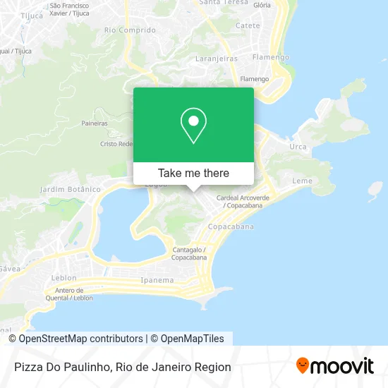 Pizza Do Paulinho map
