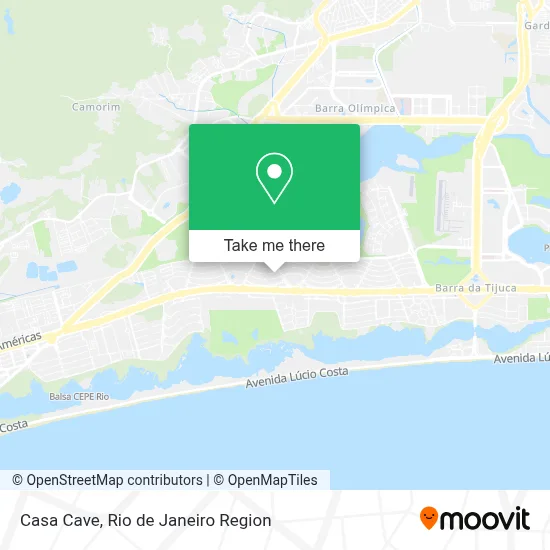 Casa Cave map