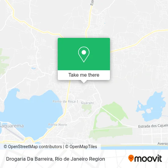 Drogaria Da Barreira map