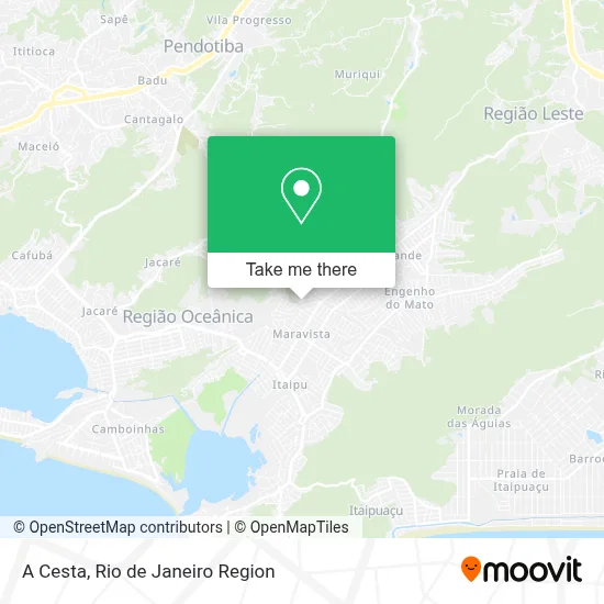 A Cesta map