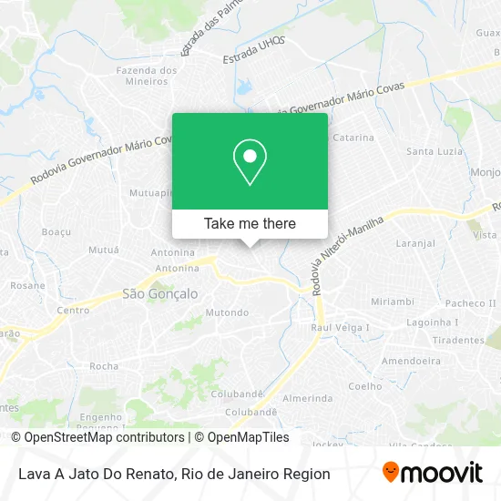 Lava A Jato Do Renato map