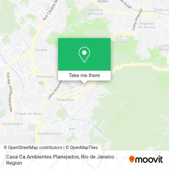 Casa Ca Ambientes Planejados map