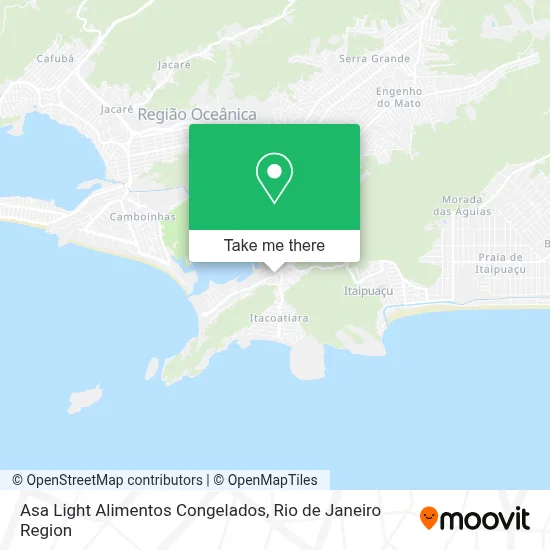 Asa Light Alimentos Congelados map