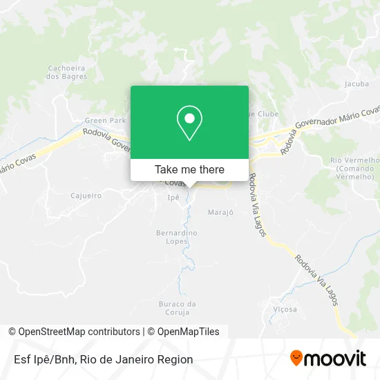 Esf Ipê/Bnh map