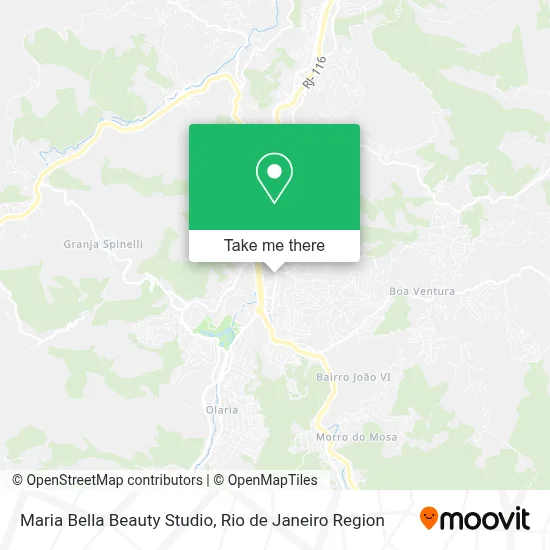 Maria Bella Beauty Studio map