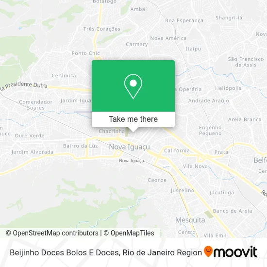Beijinho Doces Bolos E Doces map