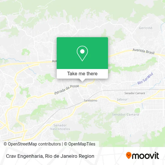 Crav Engenharia map