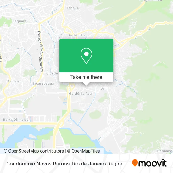 Condominio Novos Rumos map