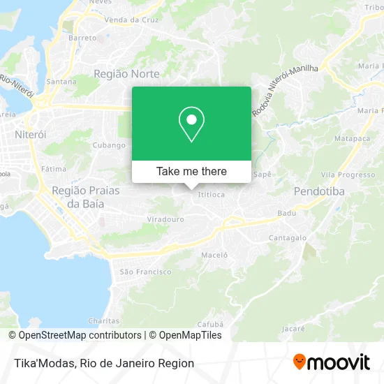 Tika'Modas map