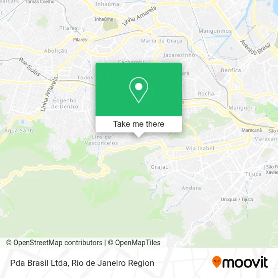 Pda Brasil Ltda map