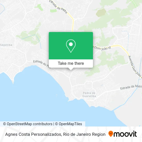 Agnes Costa Personalizados map