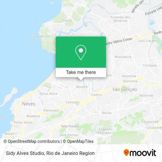 Sidy Alves Studio map