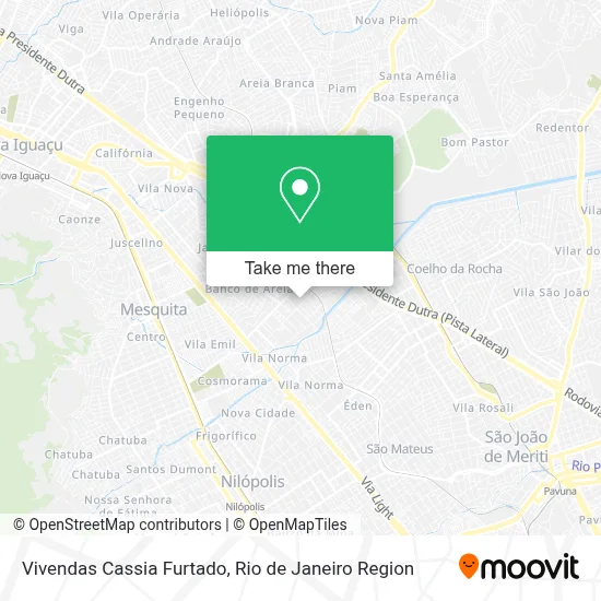 Vivendas Cassia Furtado map