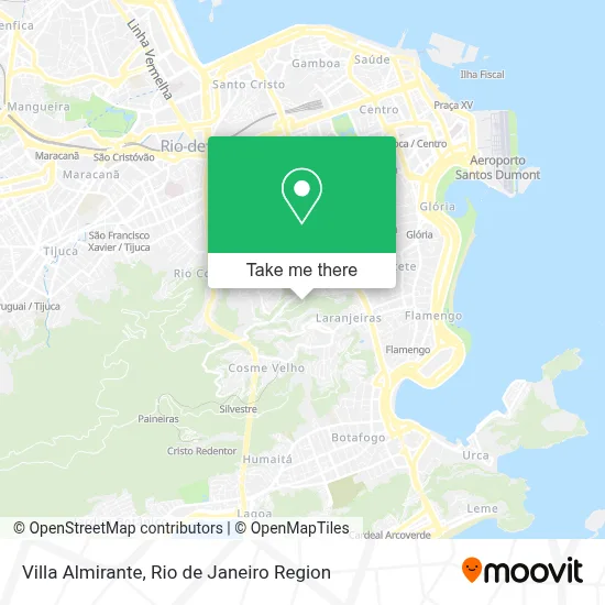 Villa Almirante map