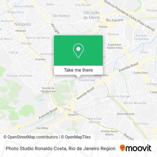 Photo Studio Ronaldo Costa map