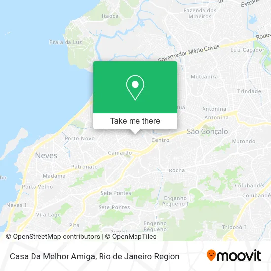 Casa Da Melhor Amiga map
