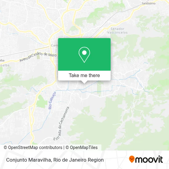 Conjunto Maravilha map