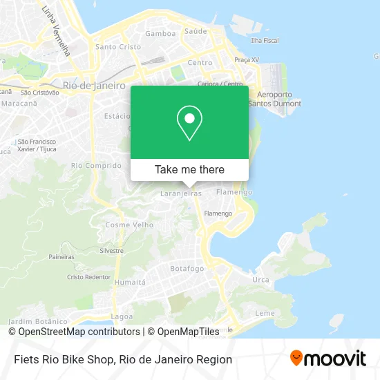 Fiets Rio Bike Shop map