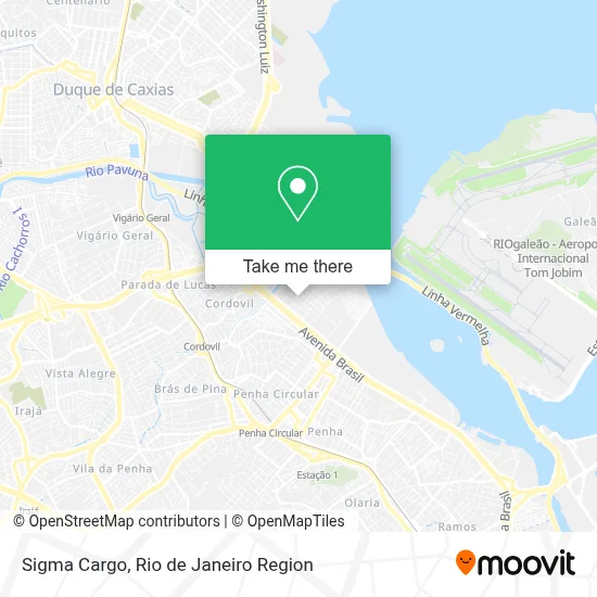 Sigma Cargo map