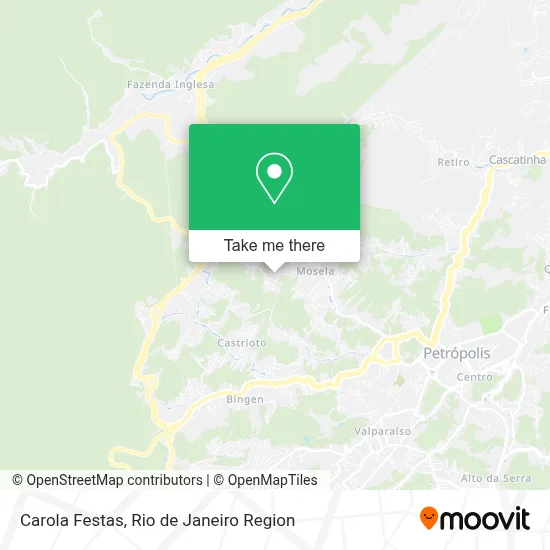 Carola Festas map
