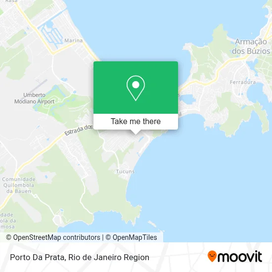 Porto Da Prata map