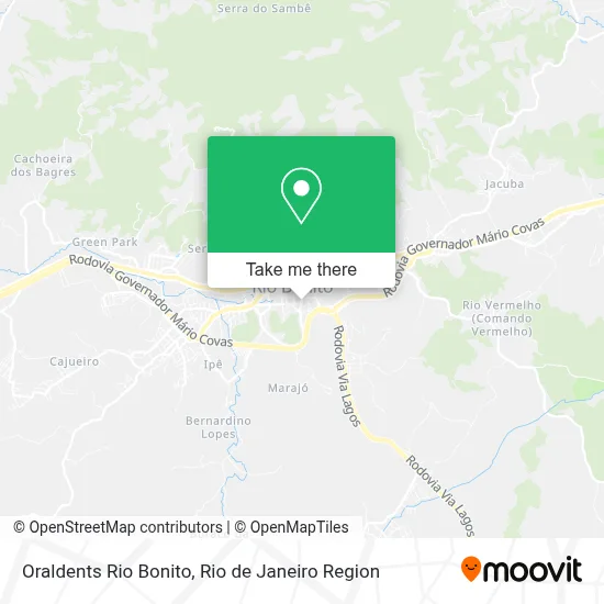 Oraldents Rio Bonito map