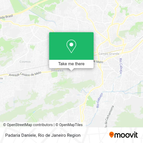 Padaria Daniele map