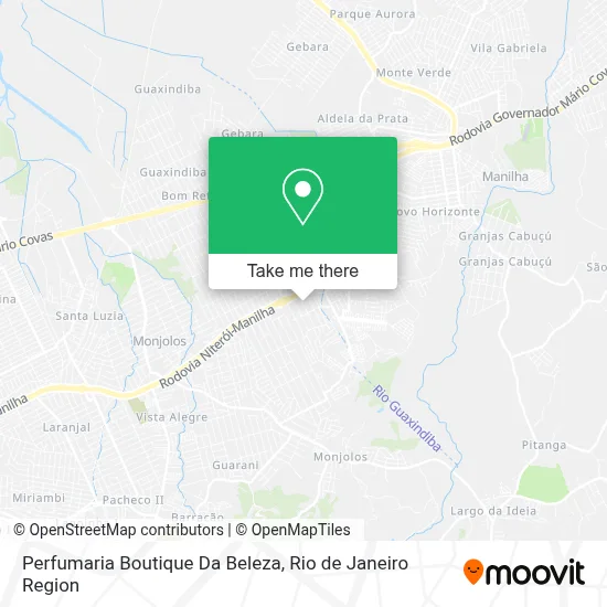 Perfumaria Boutique Da Beleza map