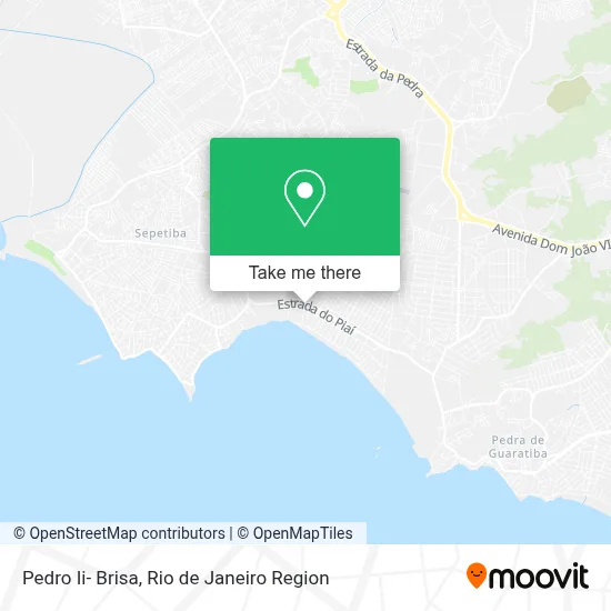 Pedro Ii- Brisa map