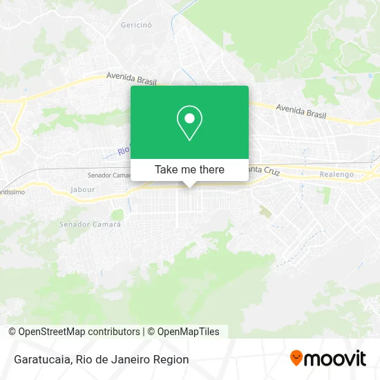 Garatucaia map