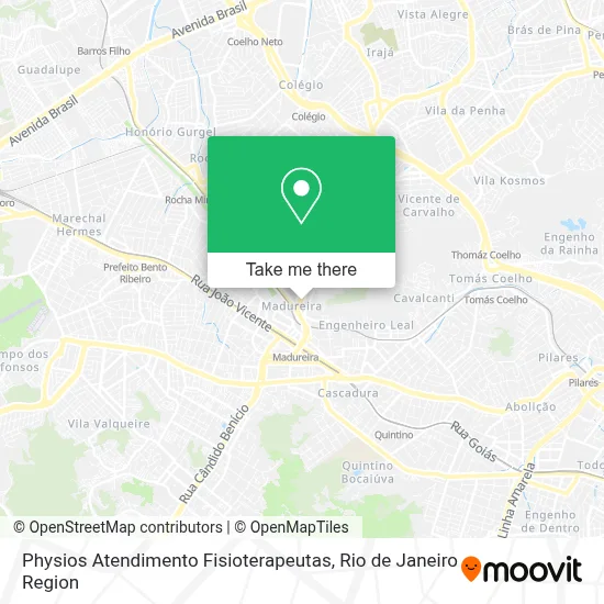 Physios Atendimento Fisioterapeutas map