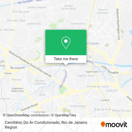 Cemitério Do Ar-Condicionado map