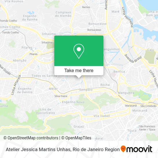 Atelier Jessica Martins Unhas map