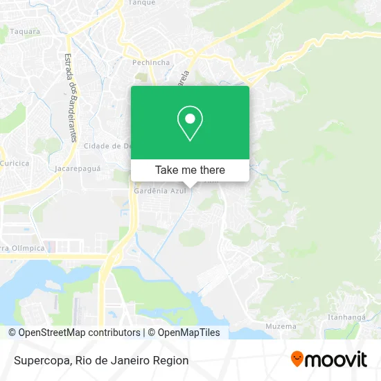 Supercopa map