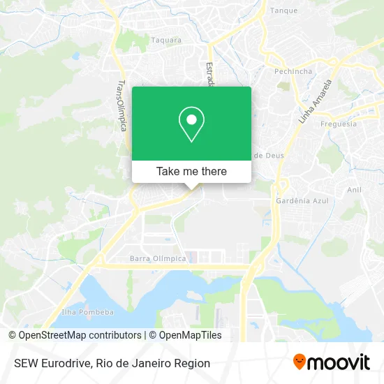 Sew Eurodrive map