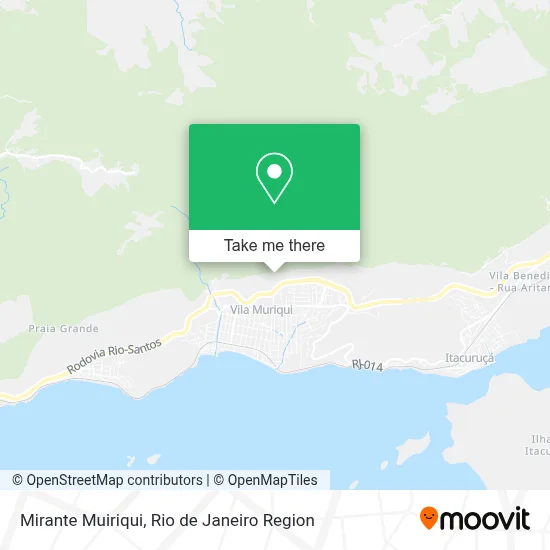 Mirante Muiriqui map