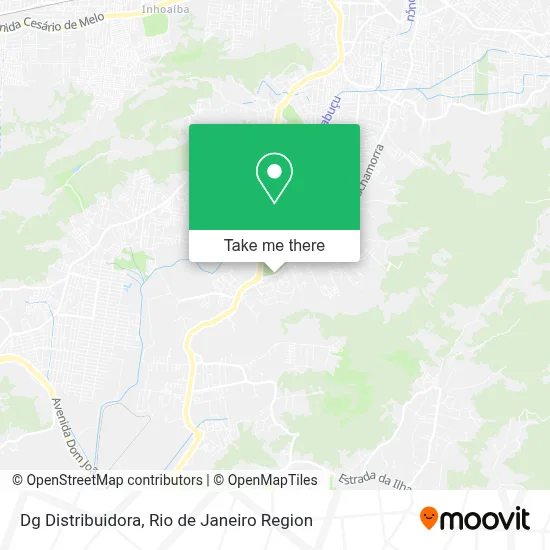 Dg Distribuidora map