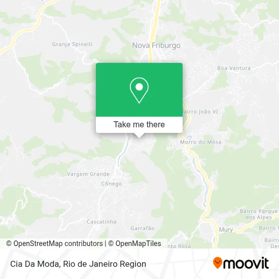 Cia Da Moda map