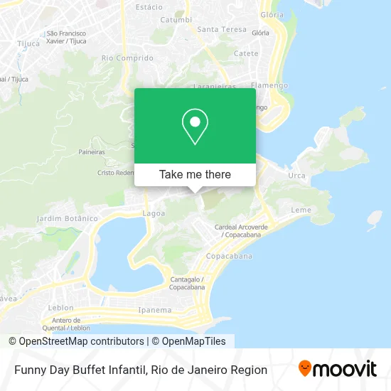 Funny Day Buffet Infantil map