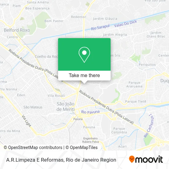 A.R.Limpeza E Reformas map