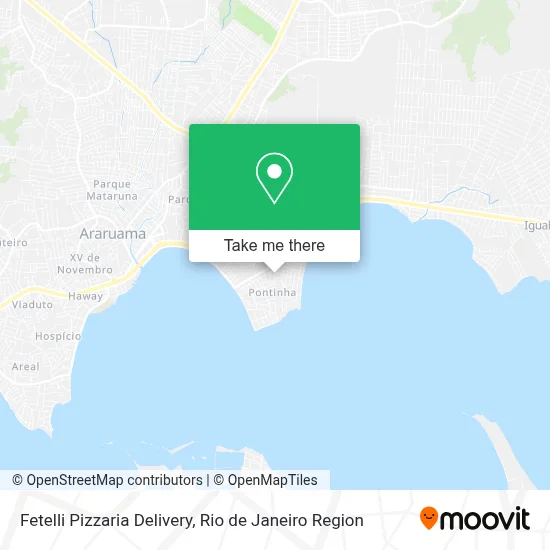 Fetelli Pizzaria Delivery map
