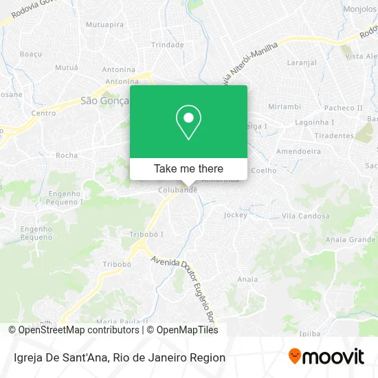 Igreja De Sant'Ana map