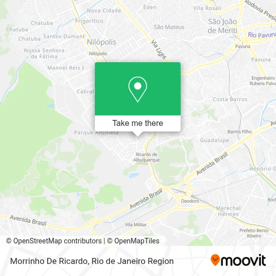 Morrinho De Ricardo map
