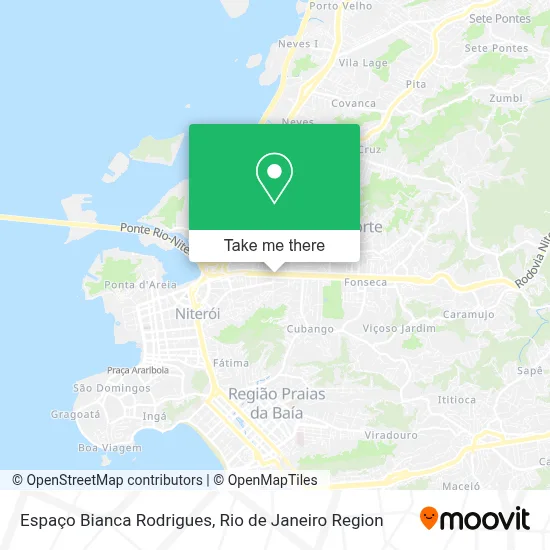 Espaço Bianca Rodrigues map