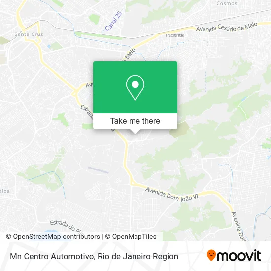 Mn Centro Automotivo map