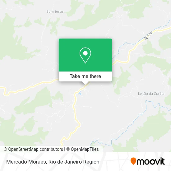 Mercado Moraes map