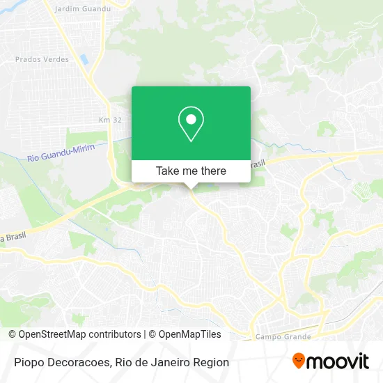 Piopo Decoracoes map