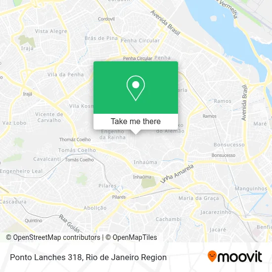 Ponto Lanches 318 map