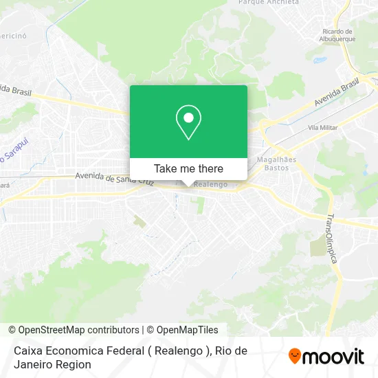 Caixa Economica Federal ( Realengo ) map