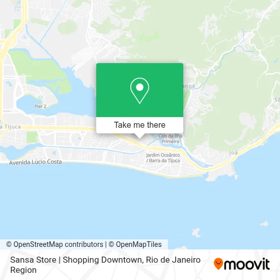 Sansa Store | Shopping Downtown map